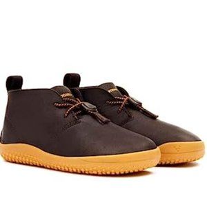 Vivobarefoot Boy's GOBI Classic Desert Boot, Dark Brown, 29 EU Little Kid